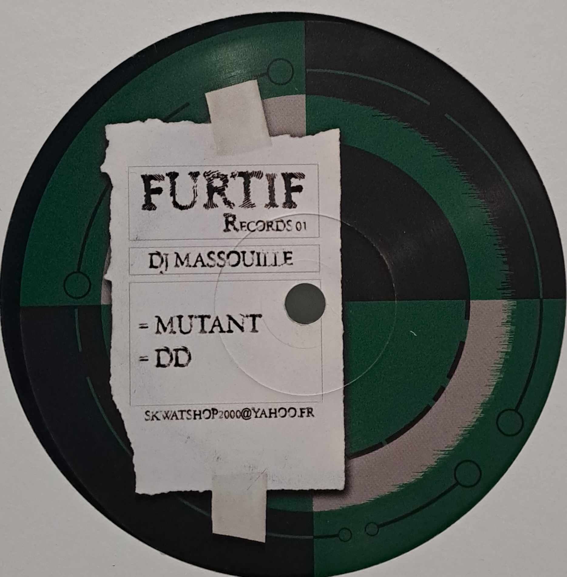 Furtif Records 01 - vinyle freetekno